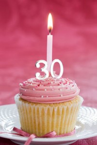 30th-Birthday-Cupcake